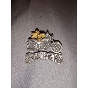 Harley Davidson Motorcycle Angel Riding Motorcycle Biker Lapel Pin